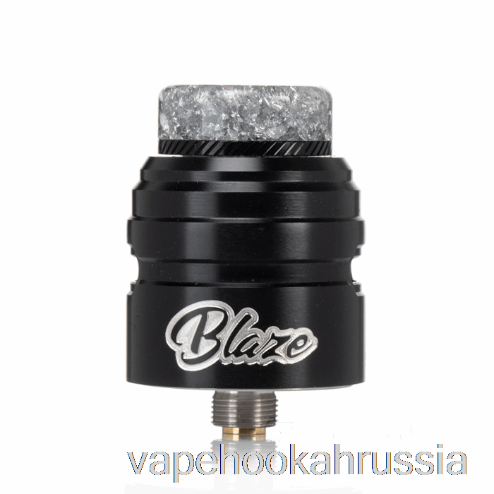 Vape Russia Thunderhead Creations Blaze Solo 24 мм BF RDA серебристо-черный